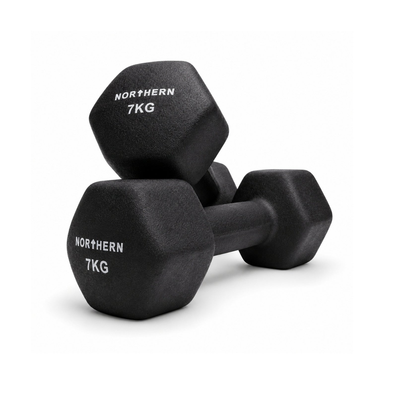 Northern Neoprene Hex Dumbbells - 7kg
