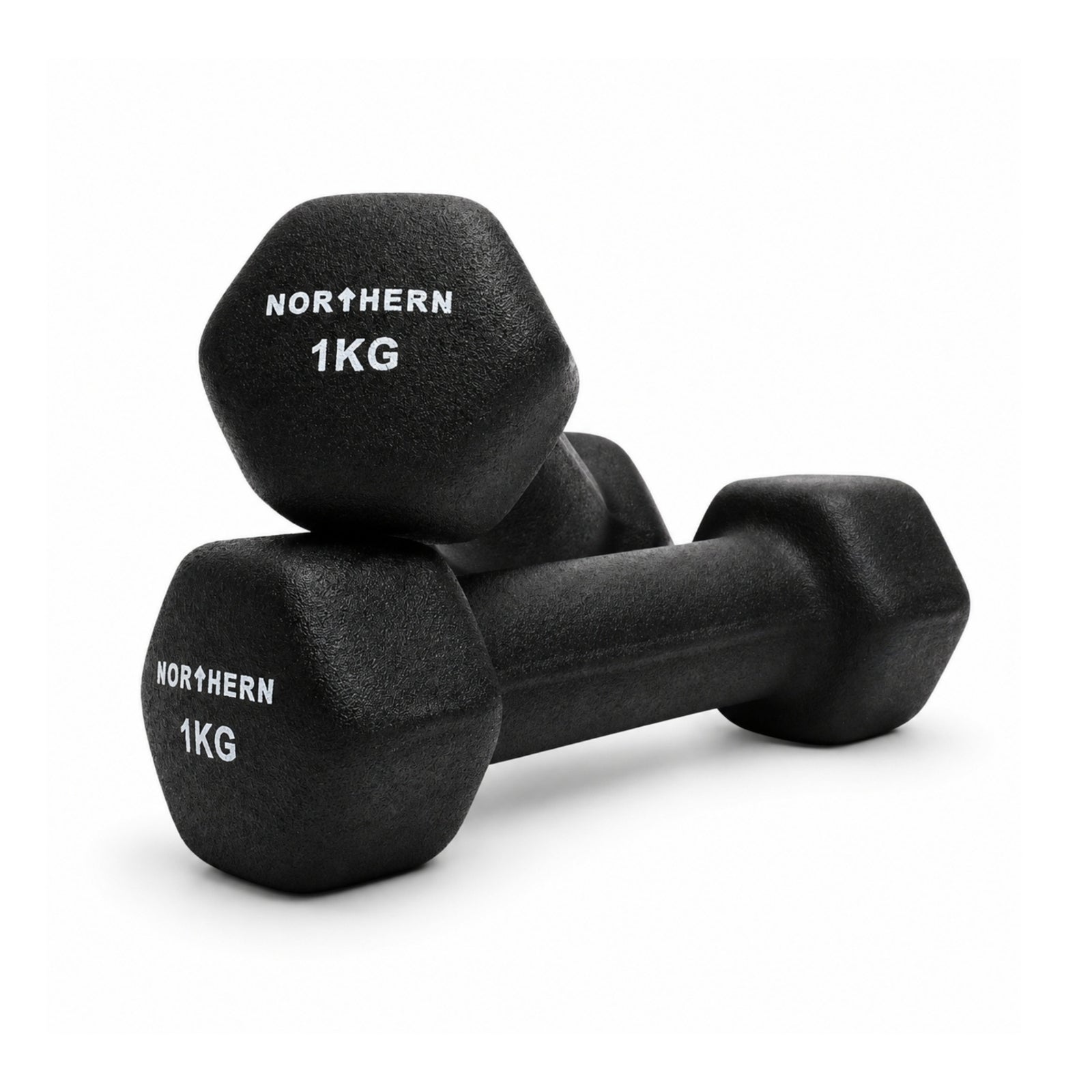 Northern Neoprene Hex Dumbbells - 1kg