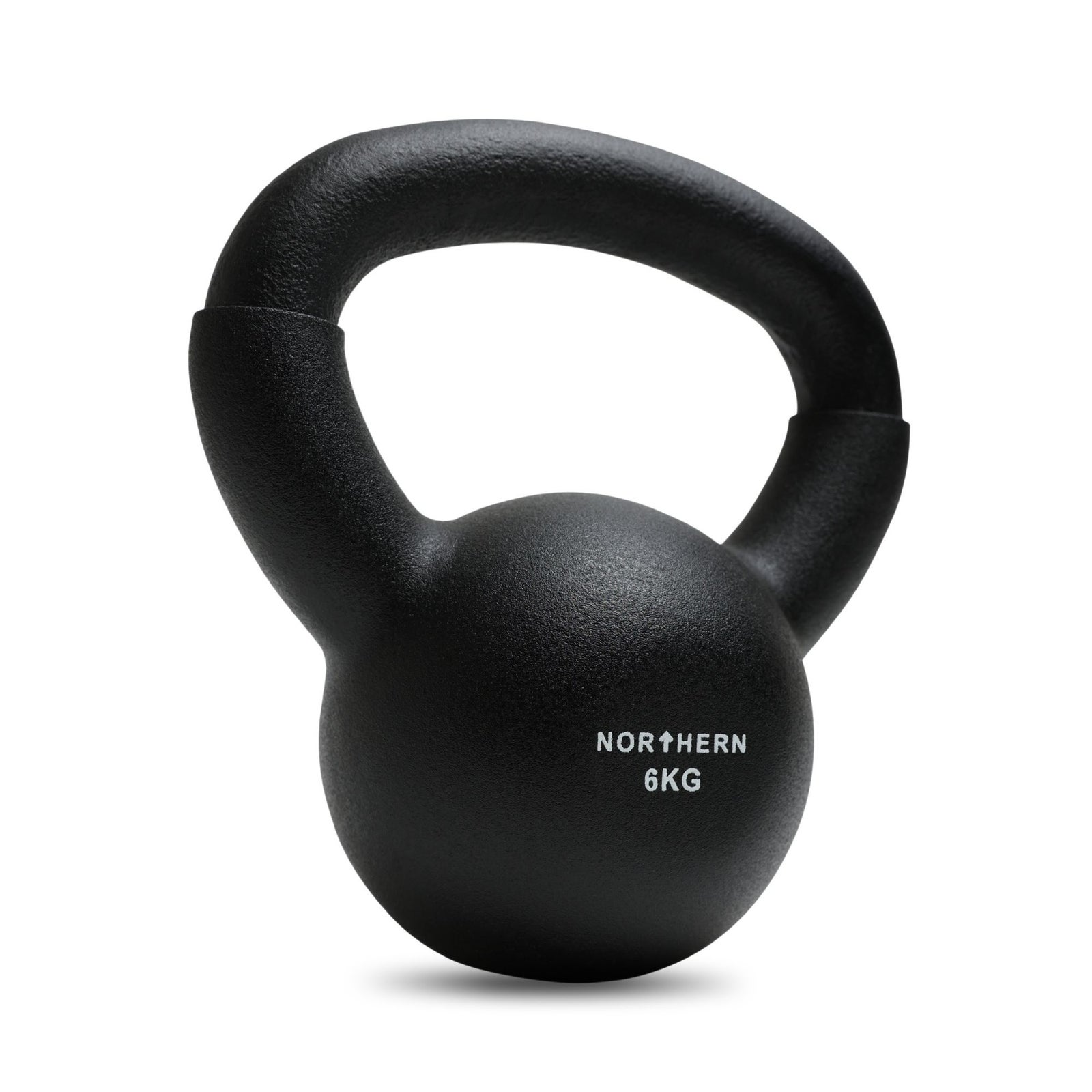 Northern Neoprene Kettlebell – Black - 6KG