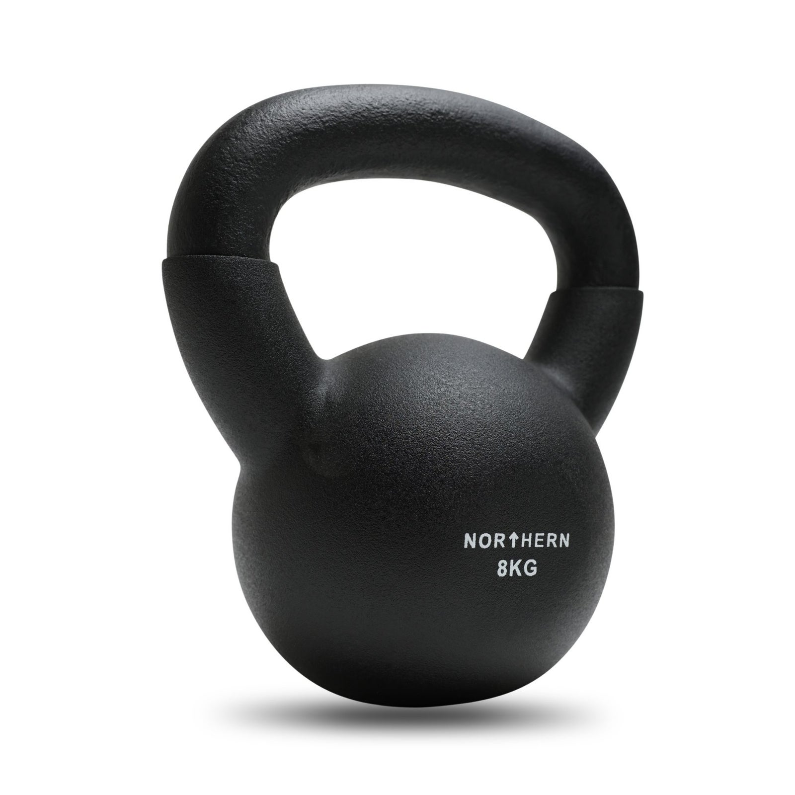Northern Neoprene Kettlebell – Black - 8kg
