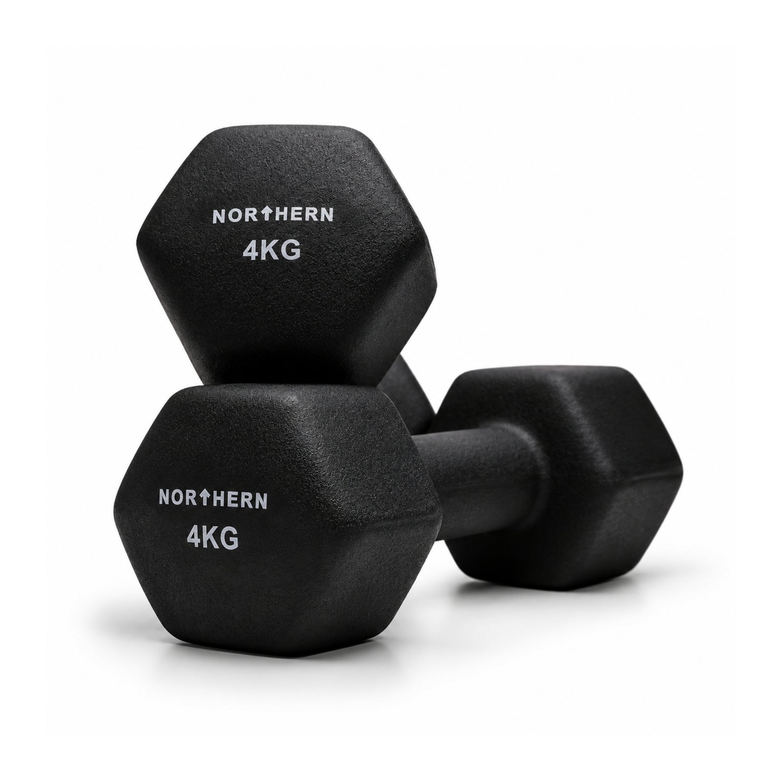 Northern Neoprene Hex Dumbbells - 4kg