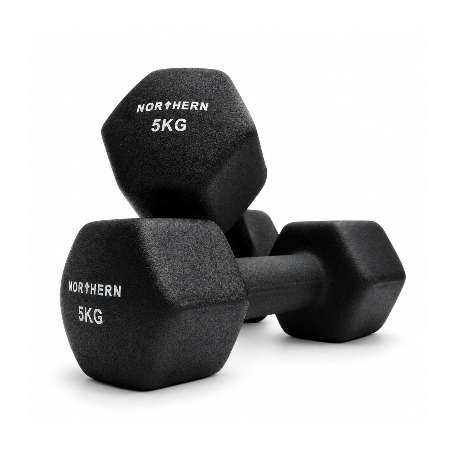 Northern Neoprene Hex Dumbbells - 5KG