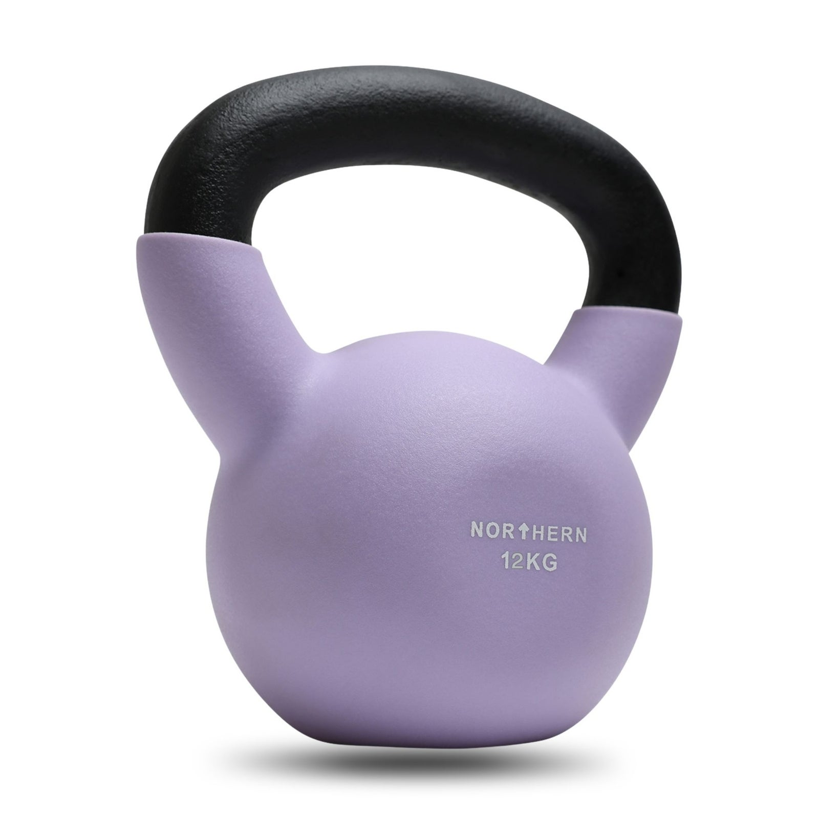 Myprotein UK Northern Gym Equipment Northern Neoprene Kettlebell – Soft Lavender - 12kg