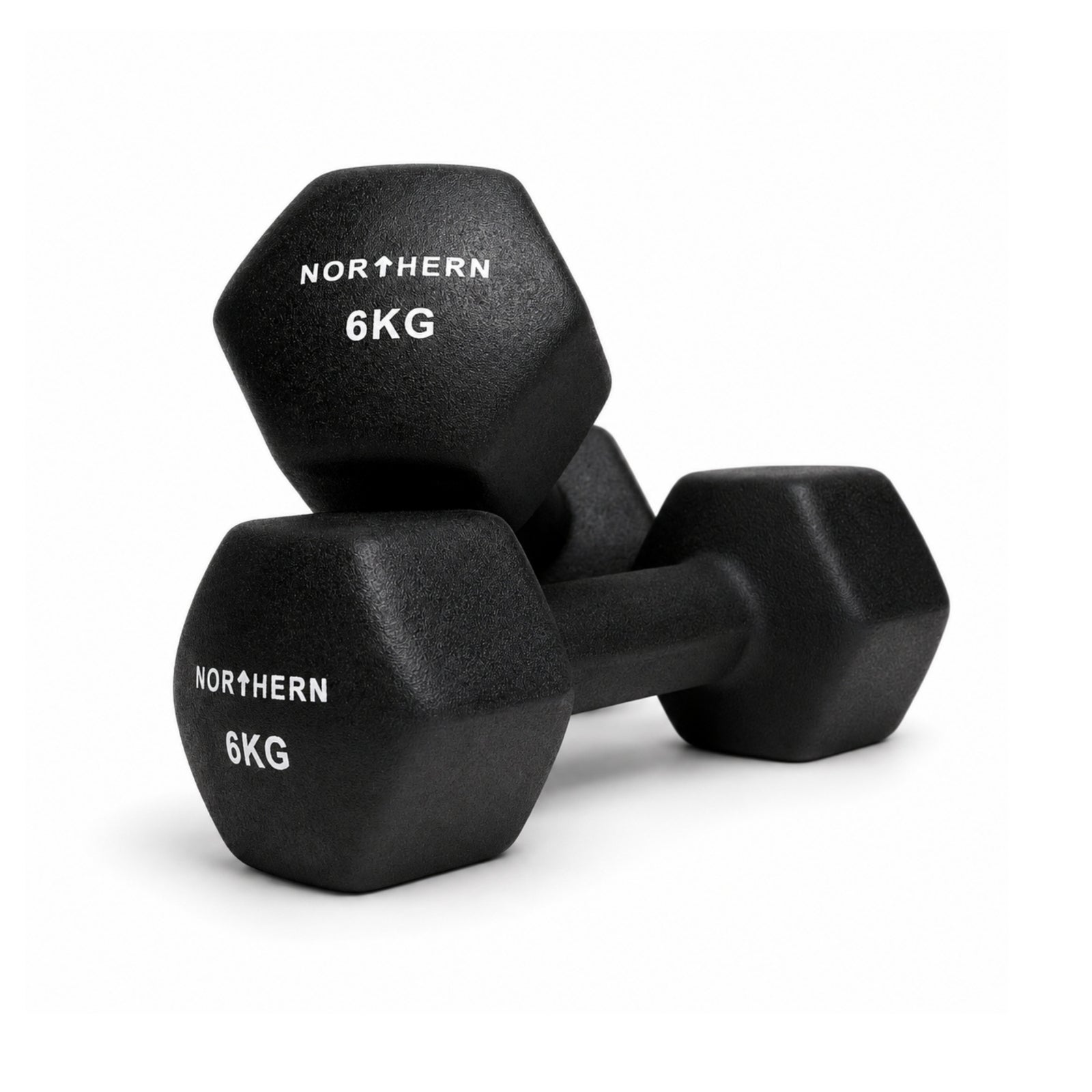 Northern Neoprene Hex Dumbbells - 6KG