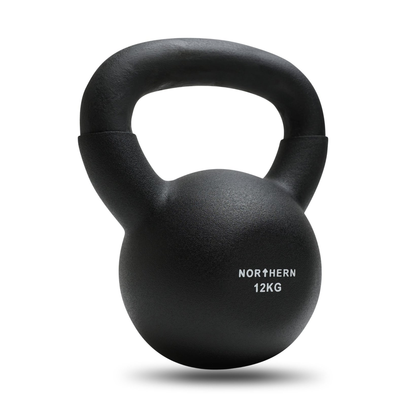 Northern Neoprene Kettlebell – Black - 12kg