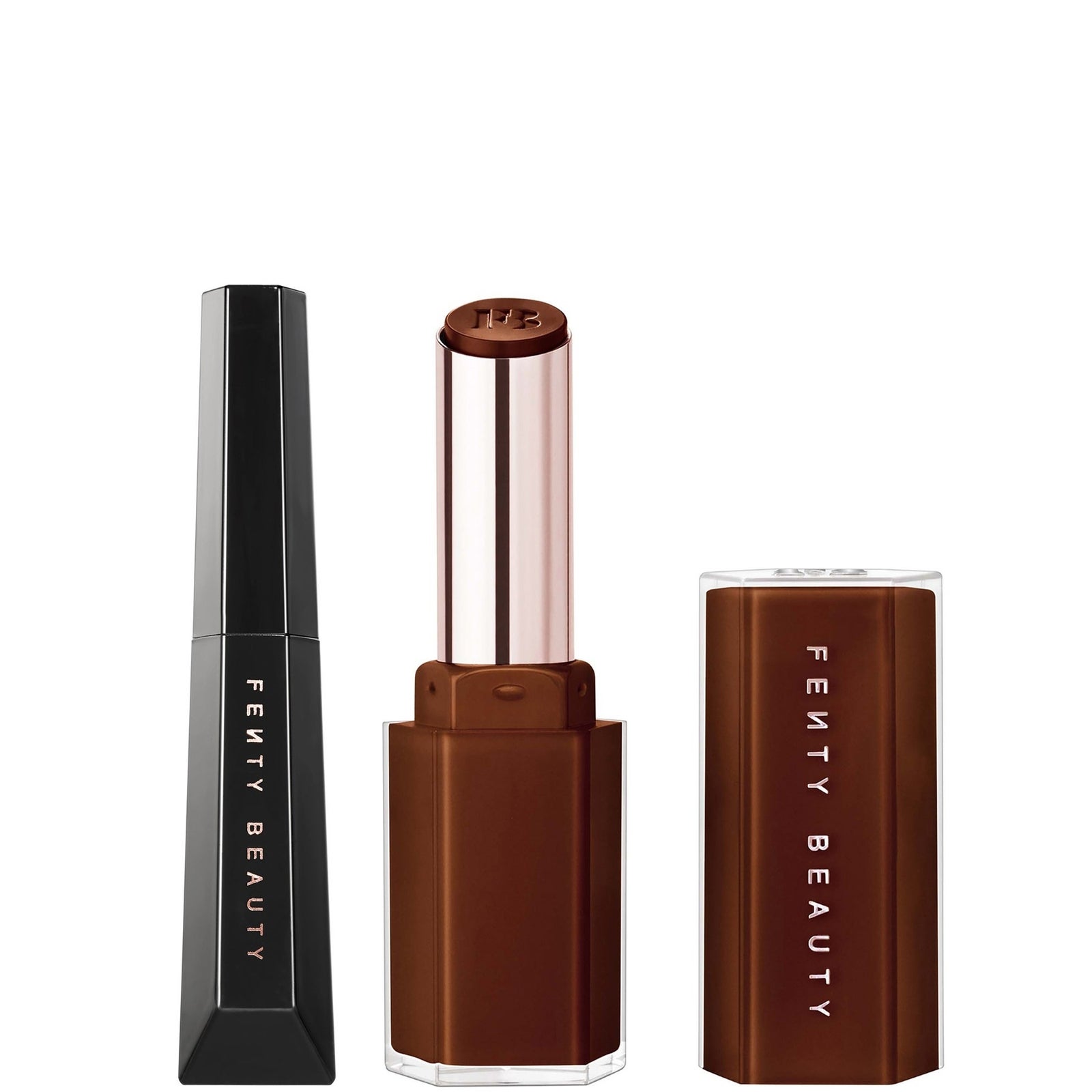 Fenty Beauty Hella Thicc & Gloss Bomb Bundle (Various Shades) - Hot Chocolit