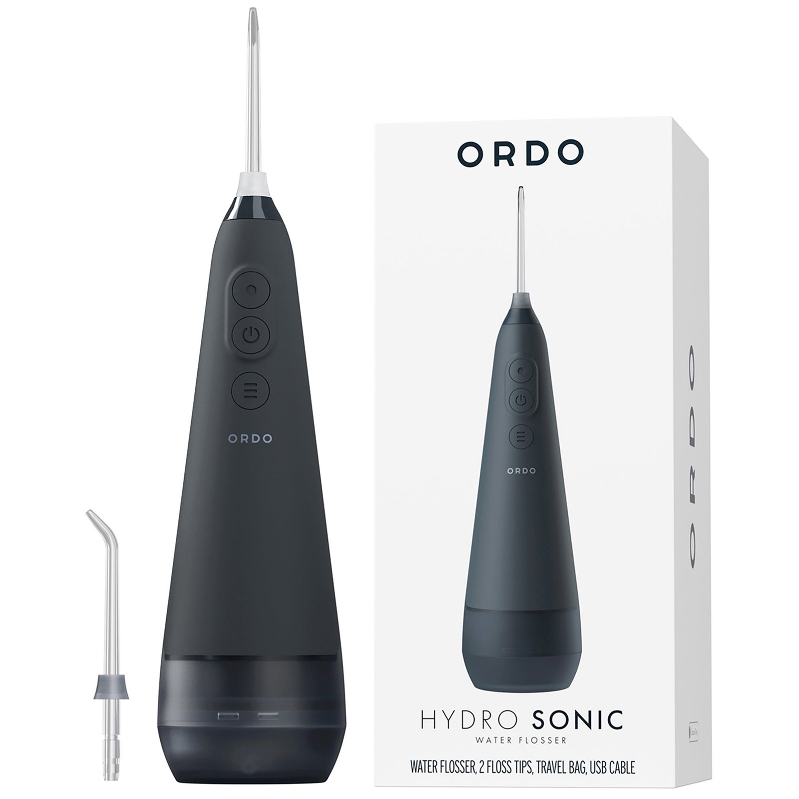 ORDO Hydro Sonic Water Flosser - Charcoal Grey