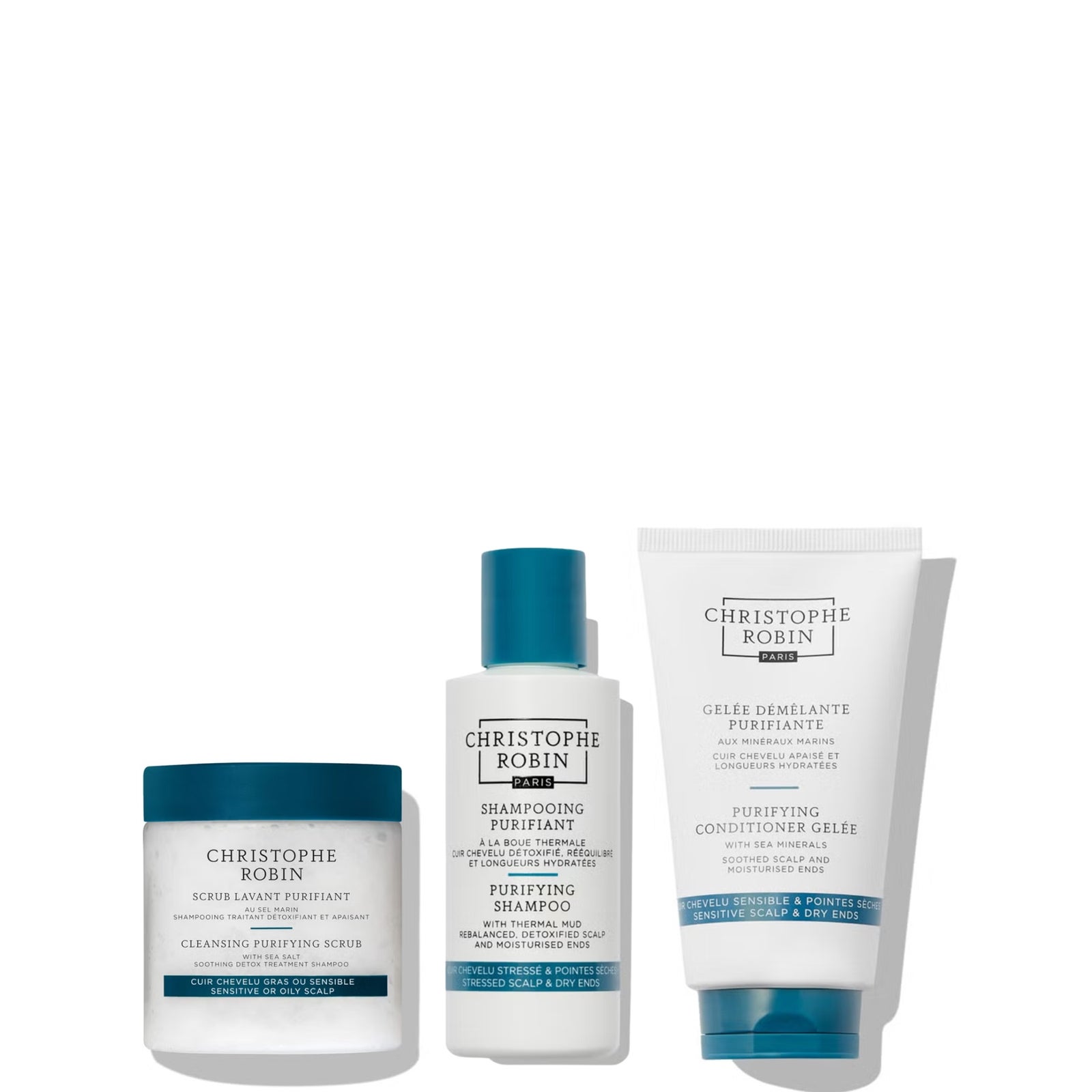 Christophe Robin Mini Purifying Routine (Worth $63.00)