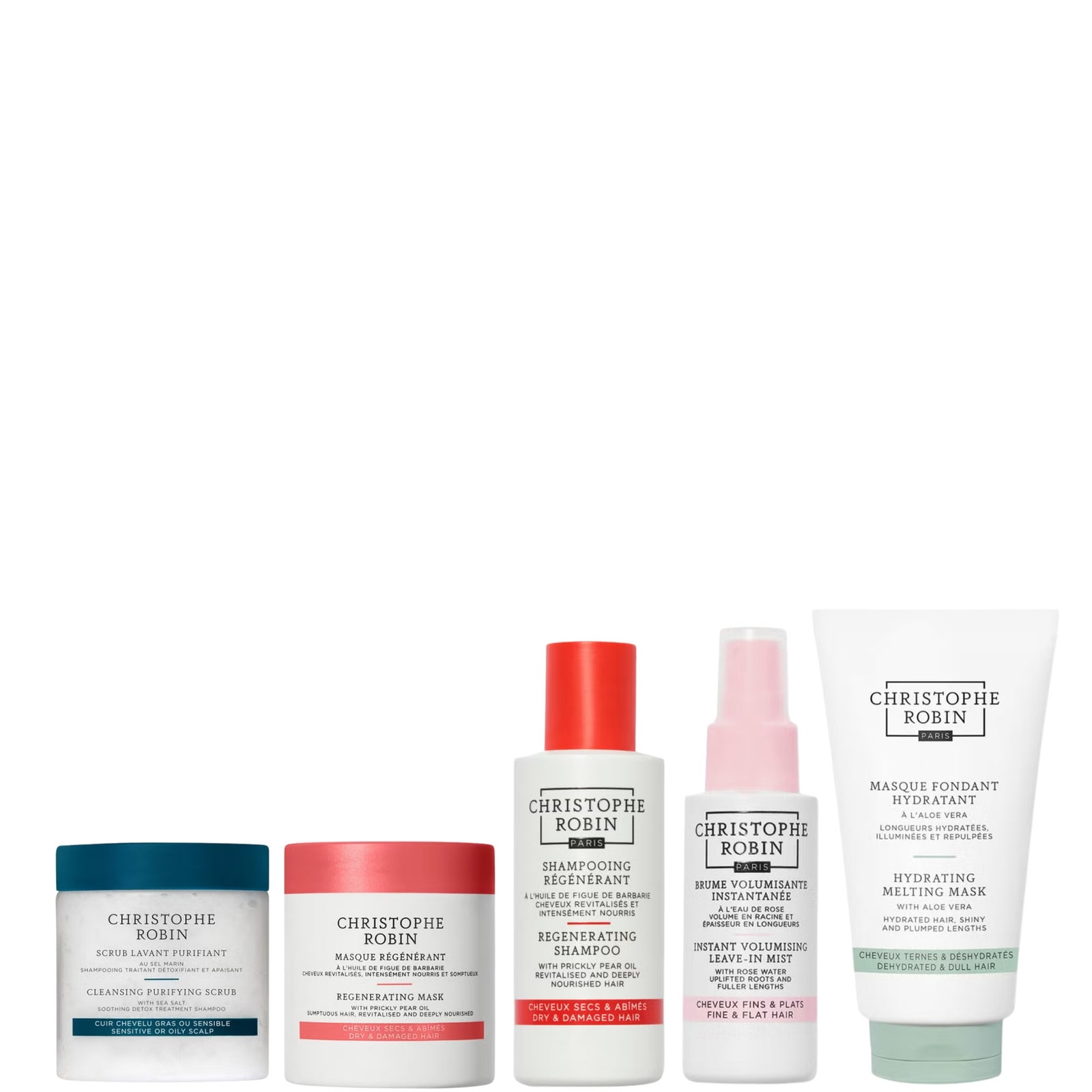 Christophe Robin Bestsellers Discovery Set (Worth $123.00)
