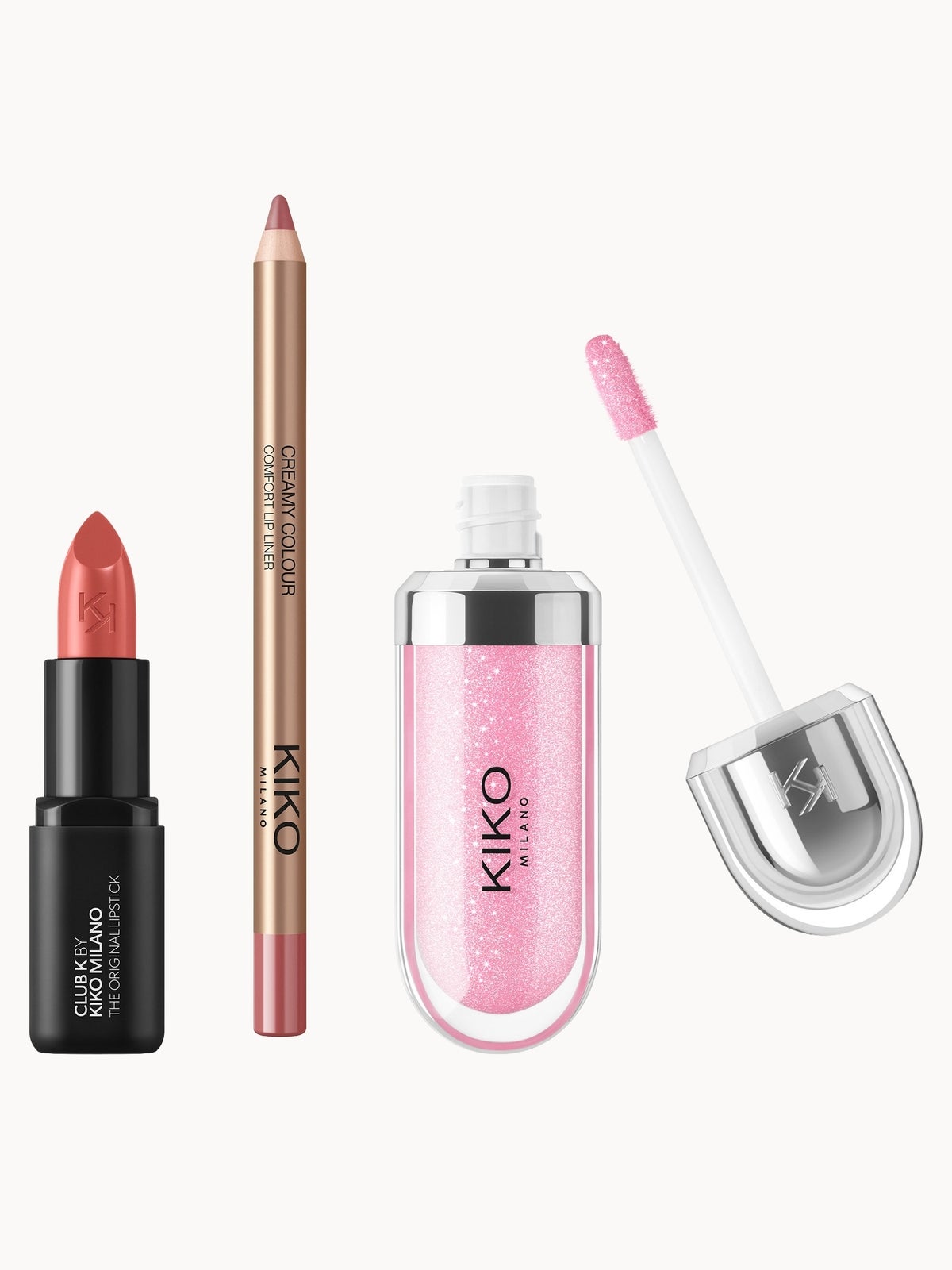 KIKO Milano Exclusive Soft Pink Lip Trio