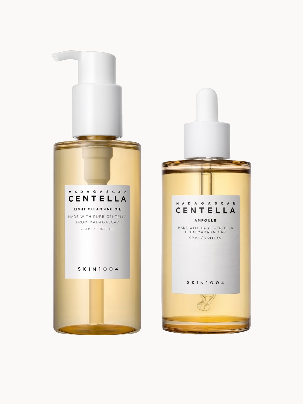 Skin1004 Madagascar Centella Ampoule and Light Cleansing Oil Duo