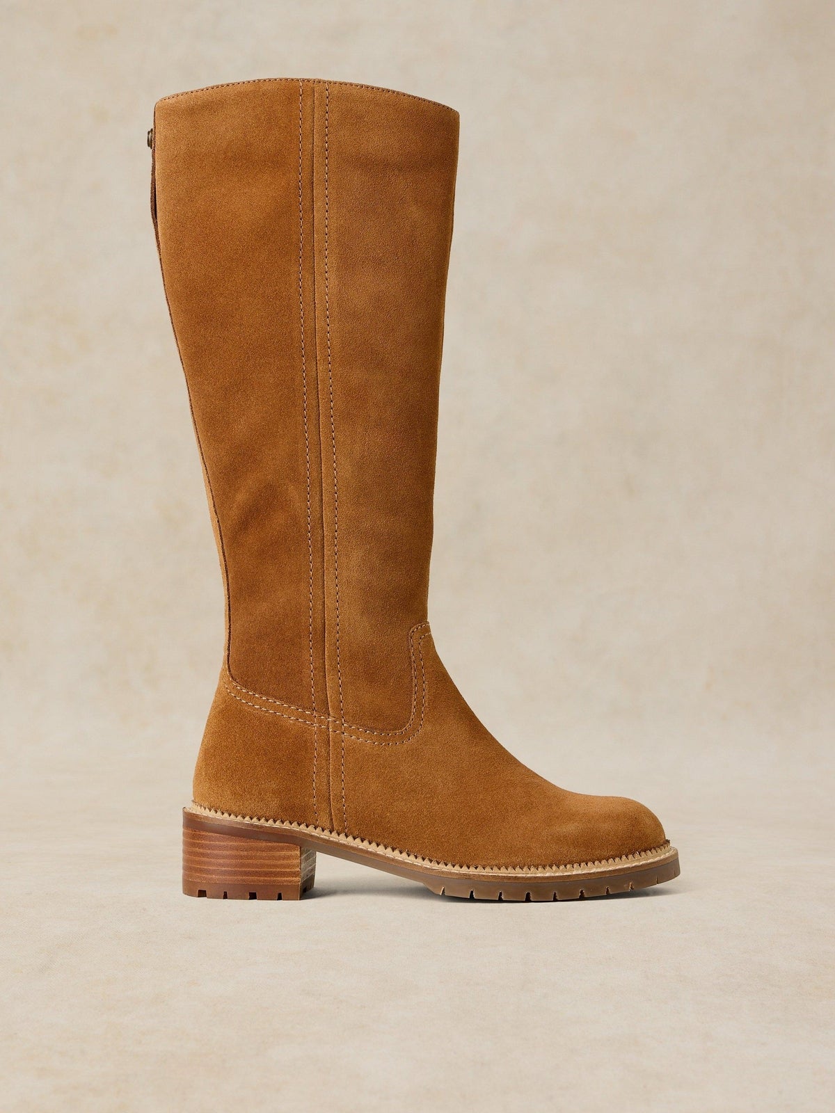Kniehoher Wildlederstiefel Serena - 41