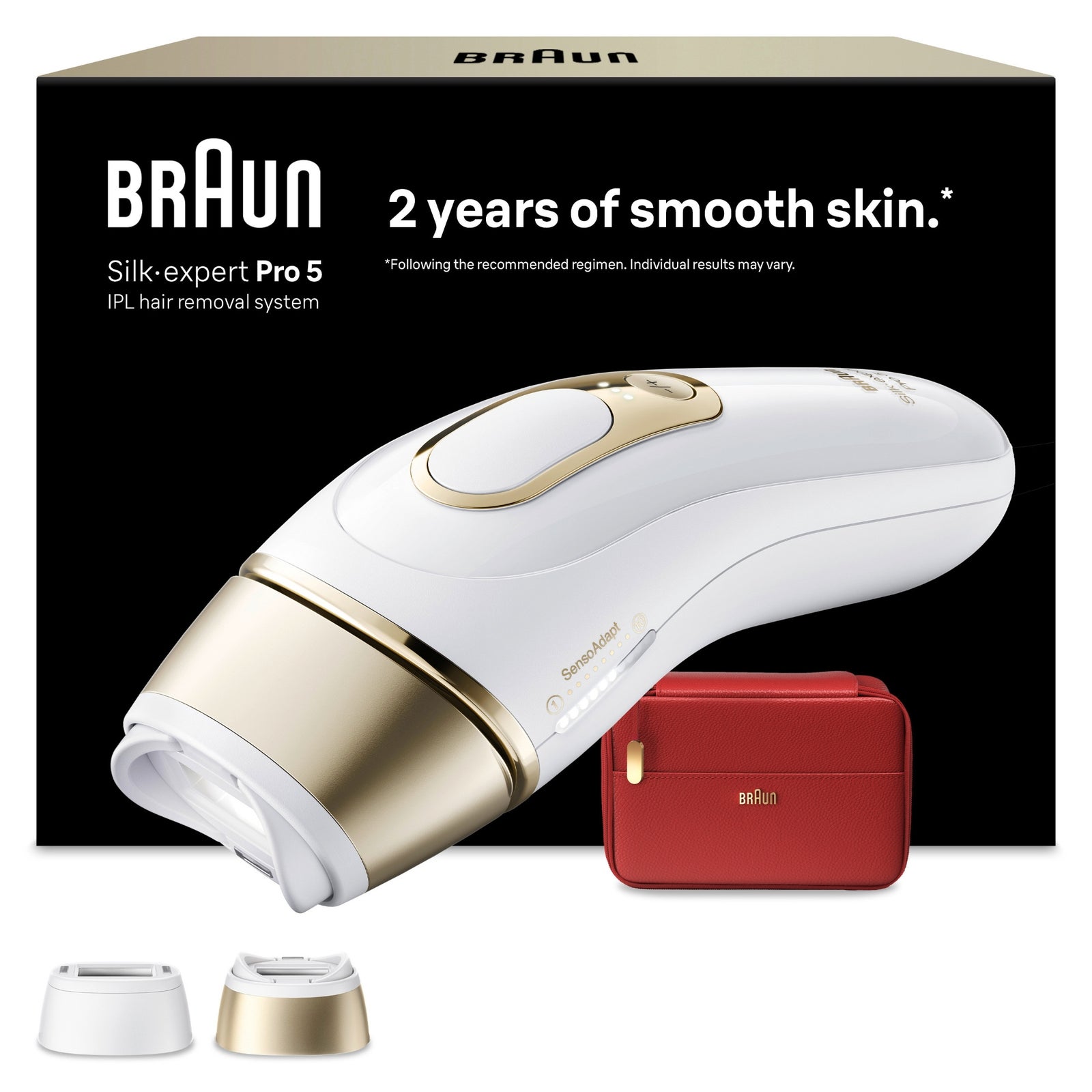 Braun IPL Silk·expert Pro 5 PL5220 mit Smart Flex Aufsatz: retailer-supplied image