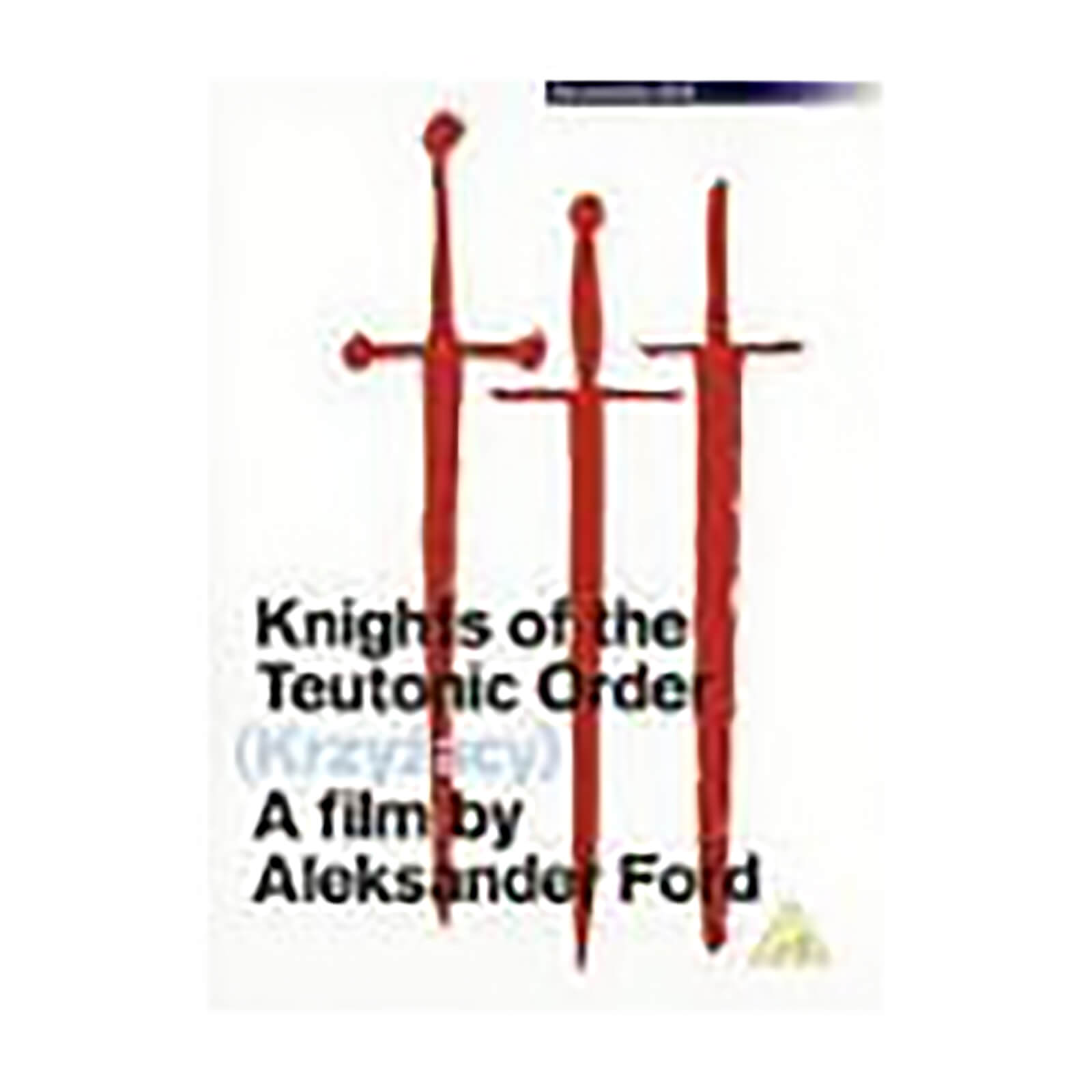 Second Run Knights Of The Teutonic Order Dvd