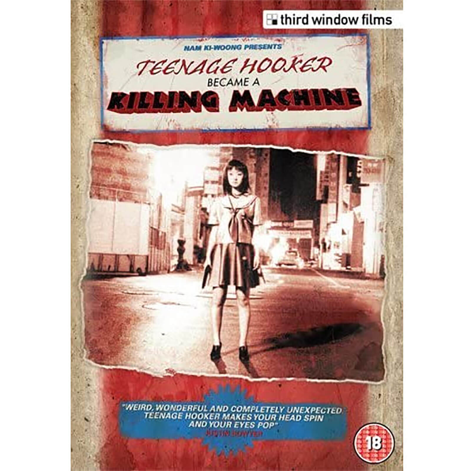 Third Window Films Teenage Hooker Became A Killing Machine Dvd