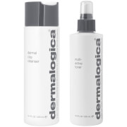 Duo Cleanse & Tone de Dermalogica - Peau grasse (2 Produits)