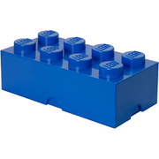 Brique de rangement LEGO® bleue 8 tenons