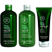 Paul Mitchell Arbre à thé spécial pour Homme Trio- Shampoing, Après-shampoing & gel volume et brillance