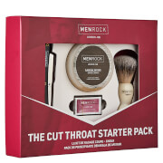 Pack de rasage de barbier Men Rock Cut Throat
