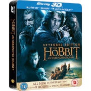 The Hobbit: An Unexpected Journey 3D - Extended Edition - Limited Edition Steelbook (Includes 2D Version and UltraViolet Copy)