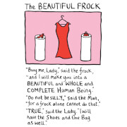 Impression Édition Limitée Beautiful Frock - Edward Monkton
