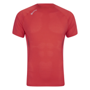 Skins Mens 360 Short Sleeve Tech Fierce Top Red Xl skins kopen in de aanbieding