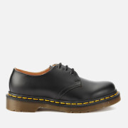 Image of Dr. Martens 1461 Smooth Leather 3-Eye Shoes - Black - UK 10