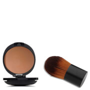 Set Poudre Bronzante Anti-brillance HDPV avec Kabuki Deluxe de Menaji