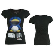 Penguin SUIT UP - T-Shirt Women's (Black)