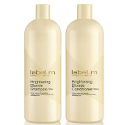 label.m Brightening Blonde Duo Shampoo e Balsamo (1000 ml)