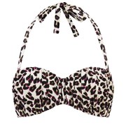 Image of Vero Moda Women's Lulu Bikini Top - Snow White - D - Multi