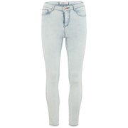 Image of Vero Moda Women's Wonder Ankle Jeggings - Light Blue Denim - W/L - Blue