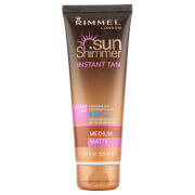 Rimmel Sunshimmer Water Resistant Wash Off Instant Tan Matte 125Ml Medium rimmel kopen in de aanbieding