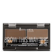 Rimmel Brow This Way Eyebrow Kit Medium Brown rimmel kopen in de aanbieding