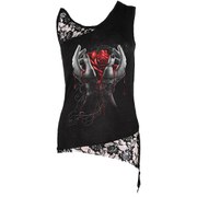 Haut Femme HANDS OF SORROW Spiral - Noir - L - Noir