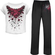 Pyjama pour Femme Spiral BLOOD ROSE - XL - Black/White