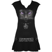 Mini -Robe Spiral pour Femme CAT -Noir - M - Noir