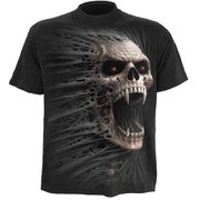 T-Shirt Homme CAST OUT Spiral - Noir - L - Noir