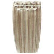 Beauty Works Deluxe Clip-In Hair Extensions 18 Inch (Various Shades) - Champagne Blonde 613/18