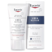 

Eucerin® Dry Skin Replenishing Face Cream Night 5% Urea with Lactate (50ml)