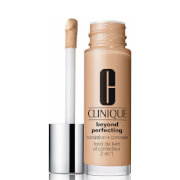 Base de Maquillaje y Corrector Clinique Beyond Perfecting Foundation and Concealer - Hazelnut