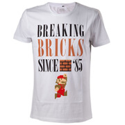 Mario Breaking Bricks T-Shirt (L)