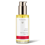 Dr. Hauschka olio corpo nutriente alla rosa (75 ml)