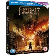 The Hobbit: Battle of the Five Armies 3D (Includes 2D Verision) - Limited Edition Steelbook