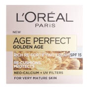 Crme raffermissante Age Perfect Golden Age de L'Oral Paris FPS15 (50ml)