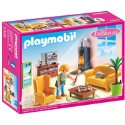 Playmobil Dollhouse Sitting Room With Fireplace (5308) Playmobil Dollhouse Sitting Room With Fireplace (5308)