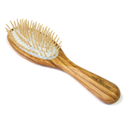 Hydrea London Olive Wood Anti Static Hair Brush hydrea london kopen in de aanbieding