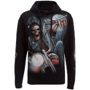 Sweat à Capuche Homme Spiral Night Church - Noir - M - Noir