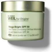 Origins Dr. Andrew Weil for Origins™ Mega-Bright SPF 30 Skin Tone Correcting Oil-Free Moisturiser 50ml