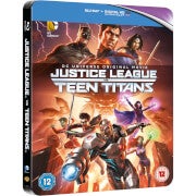 La Ligue des Justiciers vs les Teen Titans - Steelbook Exclusif Limité pour Zavvi (Limité à 1000 Copies)